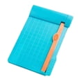 thumbnail image 1 of FVDPWYE Guillotine Trimmer 3 Sheet Capacity Paper Cutter for Office Film Craft Paper Blue, 1 of 6