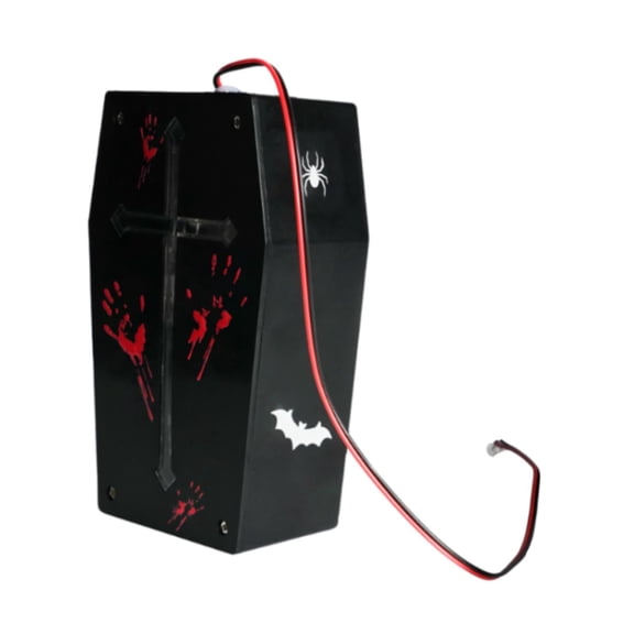 FVDPWYE Halloween Sound Sensor with Stickers Scream Box Speaker Voice Activated with LED