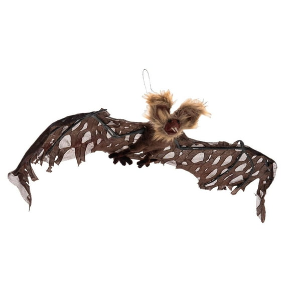 FVDPWYE Hanging Bat Halloween Decoration Flying Bat Realistic Creepy Ornament Trick Prop