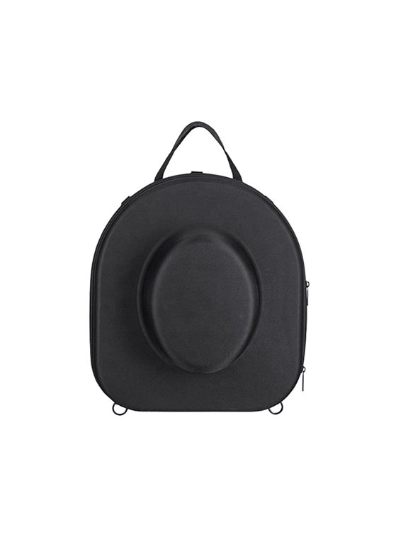 Hat Travel Case Portable Cowboy Hat Storage Bag Handbag Round Brim Hats Organizer Bag Container Hard EVA Material Suitable for Outdoor Travel Home