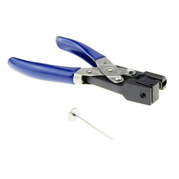 FVDPWYE Heavy Duty Hole Punch, Round Hole Punch Handheld Tool for PVC ID Tag Photo Badge 2mm