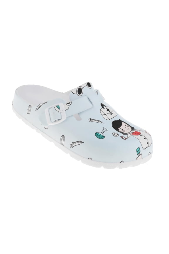 Hellery Set of 2 Women's Lightweight Slip Resistant Nursing Shoes Garden Clogs 36 37