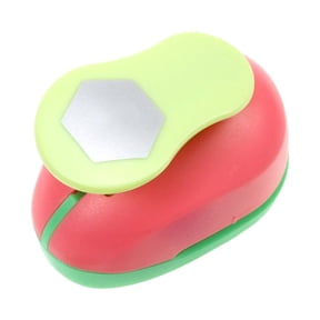 FVDPWYE Hexagon Punch for Paper Crafts, Paper Punches for Crafting 1inch, Hexagon Shapes