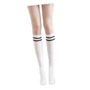FVDPWYE High Stockings Tights Patchwork Ladies Skinny Tights Over The Knee Stockings for Over the Calf