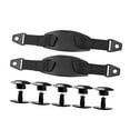thumbnail image 1 of FVDPWYE Hole Shoes Back Strap Comfortable EVA Heel Straps for Sandals Slippers Clogs black, 1 of 9