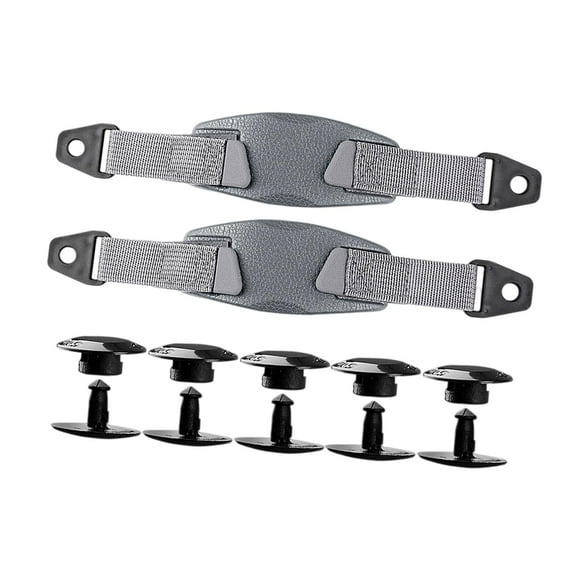 FVDPWYE Hole Shoes Back Strap Comfortable EVA Heel Straps for Sandals Slippers Clogs grey