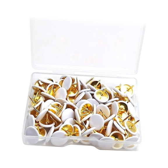 FVDPWYE Home Office Organization Working Photo Thumbtacks White