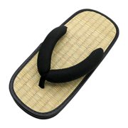 FVDPWYE Japanese Clogs Comfort Non Slip Traditional for Men EVA Open Toe Flip Flops Geta 30cm for 44 45