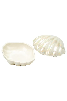 Jewelry Box Necklace Pendant Tray Trinket Box Decorative Showcase with Dustproof White
