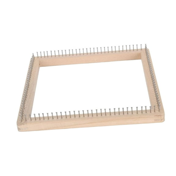 FVDPWYE Knitting Board Craft Loom Pin Loom DIY Knitting Loom for Crochet Hats Shawls 30cmx30cmx3.5cm