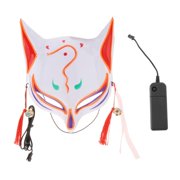 FVDPWYE LED Dance Party Supplies Japanese Scary Decorations Ball LED Costume for Party orange