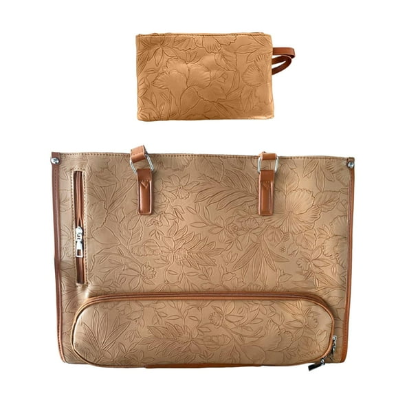 FVDPWYE Laptop Tote Bag with Lunch Compartment Fashion Practical Computer Bag for Picnic