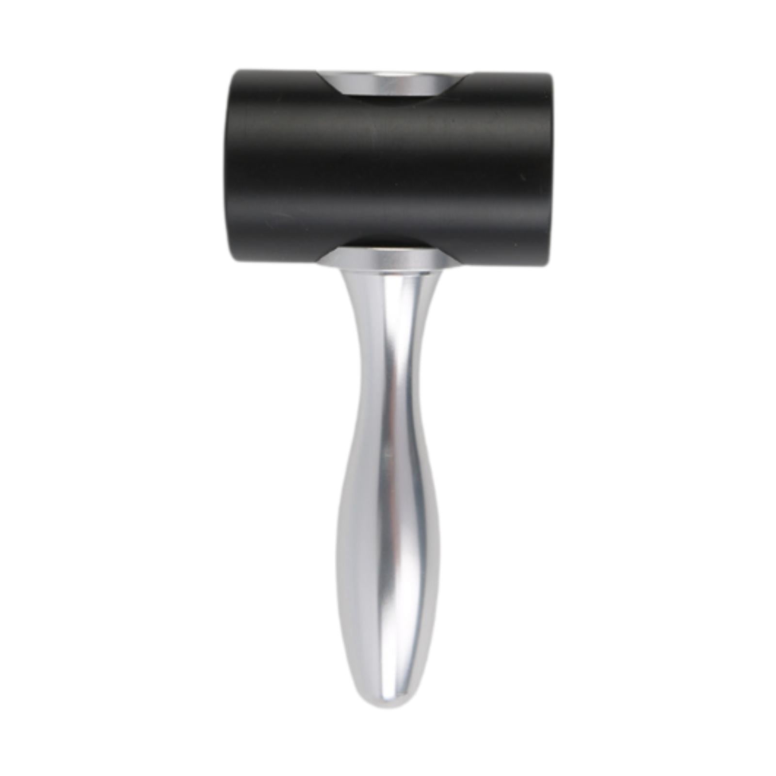 FVDPWYE Leather Carving Hammer Leathercraft Hole Punching Tool Comfortable Handle Sturdy Black