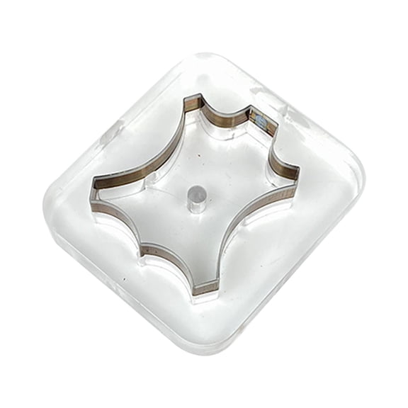 FVDPWYE Leather Tag Samples Template Cutting Mold Leather Cutting Die Leathercraft Tools 6.3cmx7.2cm