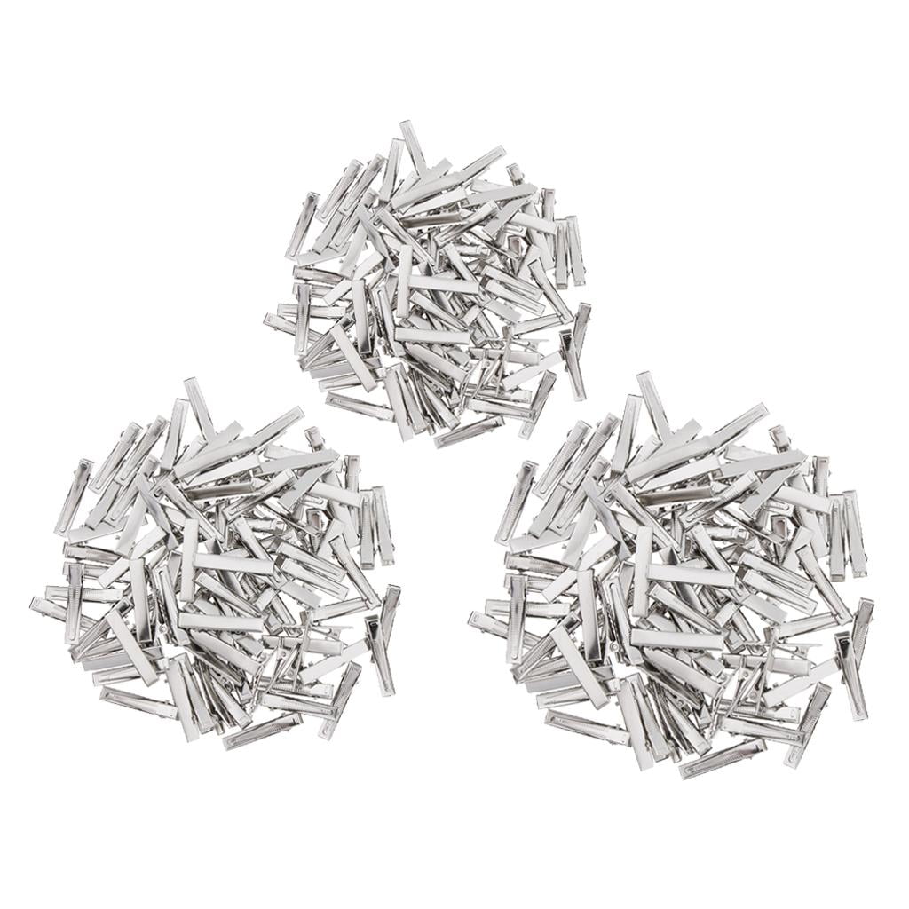FVDPWYE Lots 300 Hairdressing Alligator Clips Hairpin Clip Hair Clip Gift