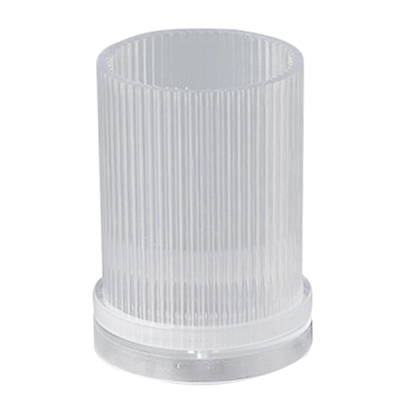 FVDPWYE MagiDeal Long Pole Candle Mold Pillar Making Large Cylinder Rib DIY Accessory Clear