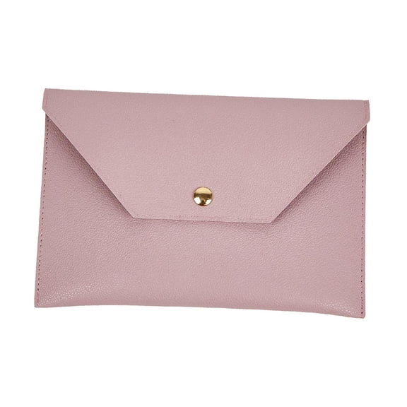 FVDPWYE Makeup Bags Organizer Envelope Bag Wallet Clutch Purses for Women Makeup Brushes Violet