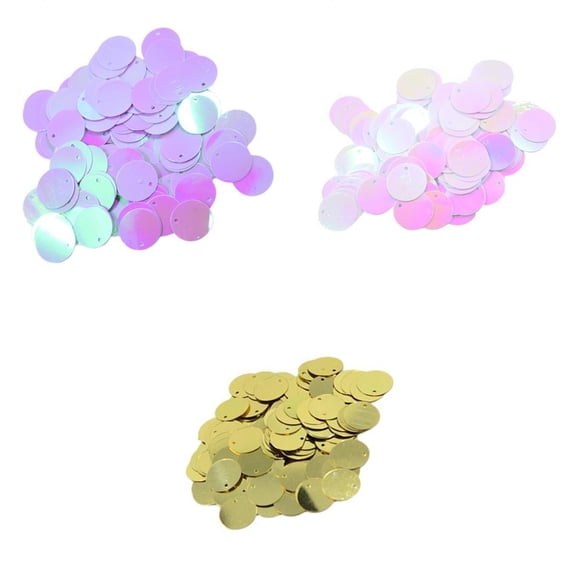 FVDPWYE Mini Tiny Flat Sequins Loose Sequins for Embroidery, Applique, Crafts And