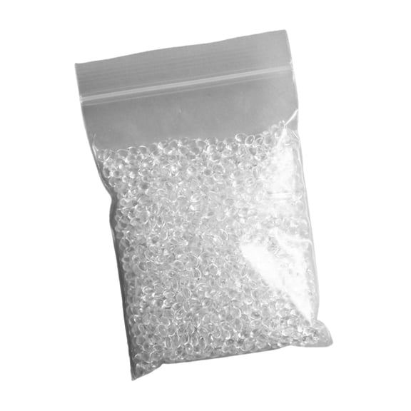 FVDPWYE Moldable Pp Clay, Thermoplastic Beads for DIY Modeling Making Creative Activity, Clear 1000g