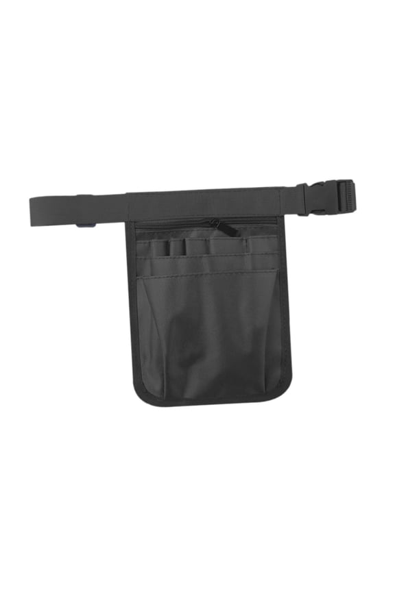 Nurse Fanny Pack Adjustable Nursing Supplies Nursing Tool Belt for Veterinarians black