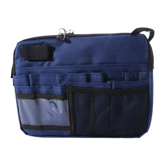 FVDPWYE Nurse Fanny Pack, Multi Compartment Nursing Bag, Waist Bag Lightweight Practical Blue