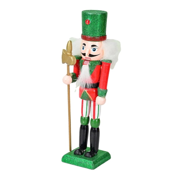 FVDPWYE Nutcracker Figurine Christmas Decor Table Centerpiece Traditional Nutcracker for axe