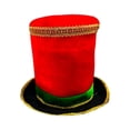 thumbnail image 1 of FVDPWYE Nutcracker Hat Halloween Adult Toy for Mardi Gras Holiday Fancy Dress Band Major Red, 1 of 9