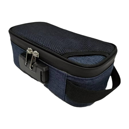 FVDPWYE Odor-Proof Bag Premium Storage Bag for Parties, Festivals, Outdoor Men and Women Dark Blue