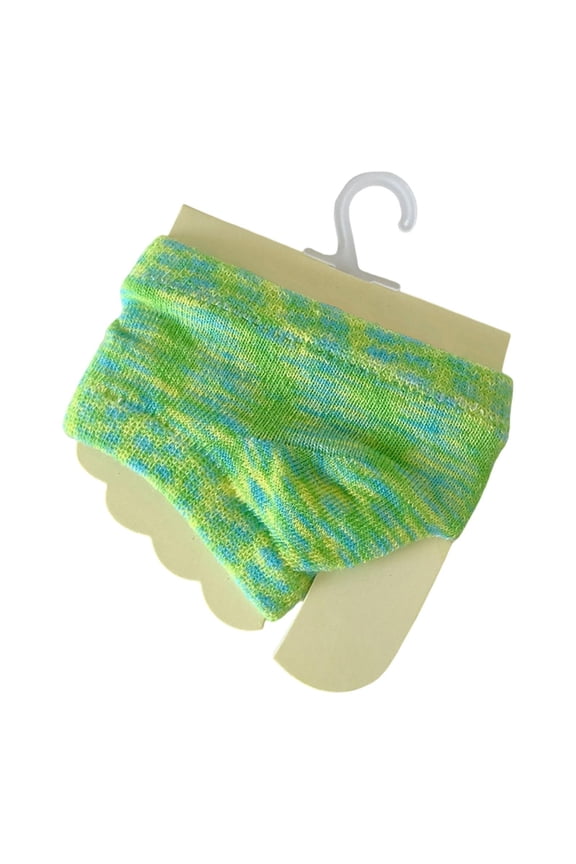 Open Toe Half Socks Accessories Lightweight Soft Forefoot Liner for Sandal Clogs Green