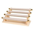 thumbnail image 1 of FVDPWYE Organizer Jewelry rage Rack Wooden Base Display Stand Multipurpose for Bracelet 4 Tier, 1 of 9