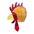 thumbnail image 1 of FVDPWYE Plush Animal Bird Headwear Chicken Costume Fancy Dress Headgear Rooster Hat Orange Yellow, 1 of 7