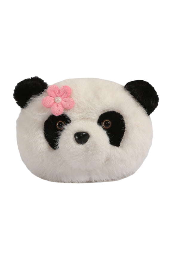 Plush Crossbody Purse Adjustable Strap Creative Trendy Wallet Satchel Cute Panda
