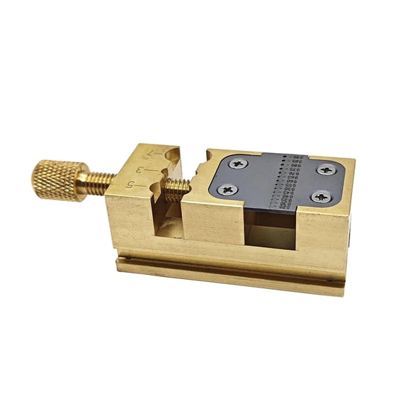FVDPWYE Pointer Tube Clamp Handle Head Wheel Vice Clamp Vise Holder Sturdy Desktop Fixed