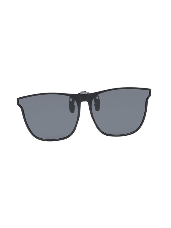 Polarized Clip On Sunglasses Large Frame Lightweight Eyeglasses Sunglasses Piece Black
