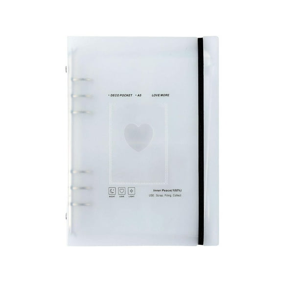 FVDPWYE Portable 3 Inch Photo Album Loose Leaf Photocard Holder Book Picture 3 Inch Mini