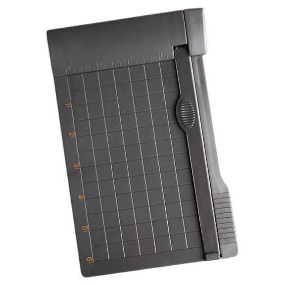 FVDPWYE Precision 6inch Paper Guillotine Photo Cutter Cardstock Laminated Paper Craft Gray