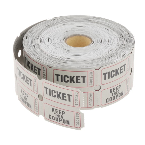 FVDPWYE Raffle Tickets 1000 Per Roll Game Tickets 1000 Tickets Roll Queue Number Tickets