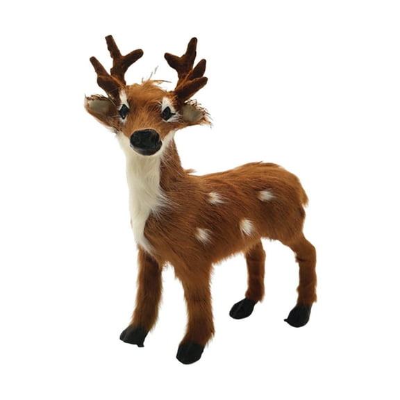 FVDPWYE Realistic Sika Deer toy Decor Animal Figurines Interactive Toy Early Educational