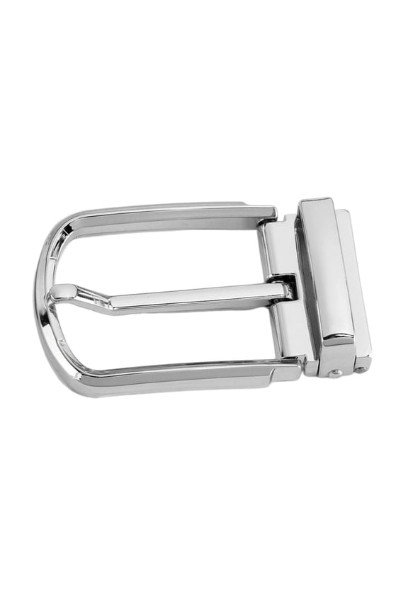 Reversible Belt Buckle Accessories Rectangle Pin Buckle, Prong Roller Buckle for silver