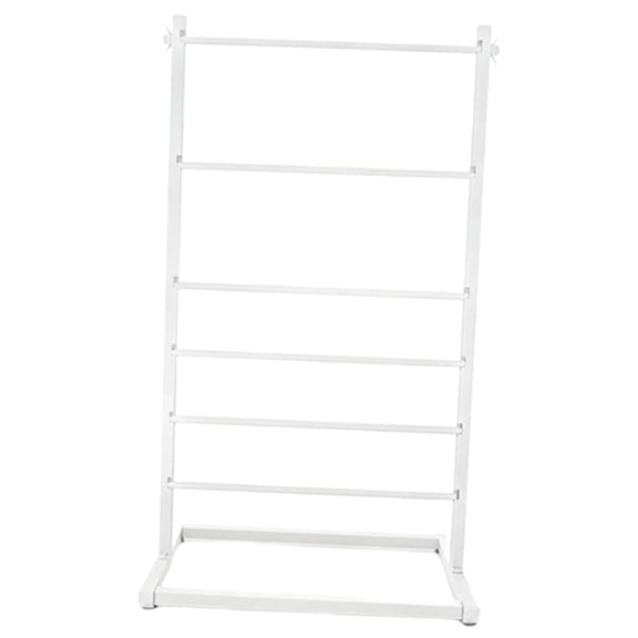 FVDPWYE Ribbon Organizer 6 Layer Ribbon Holder for Craft Room Cake Shop Flower Store White