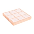 thumbnail image 1 of FVDPWYE Rings Holder Tray Anklet Earring Stud Holder for Countertop Desktop Showcase Beige, 1 of 9
