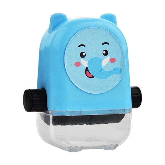 FVDPWYE Roller Digital Teaching Stamp Educational Toy Number Rolling Stamp for Children Blue Division