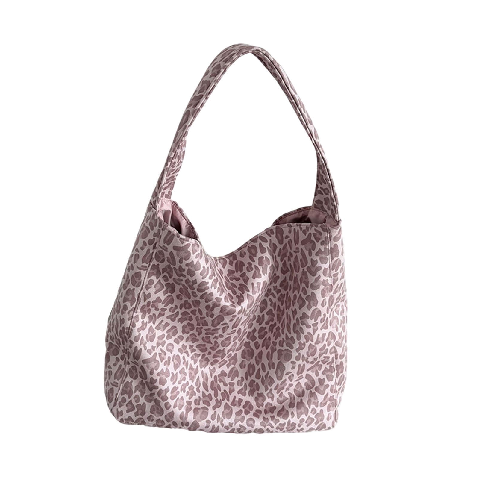 FVDPWYE Shoulder Bag for Women Casual Fashion Tote Purse for College Travel Shopping Pink