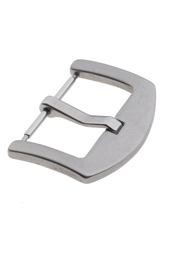 Silver Matte Finished Watch Buckle Pin Clasp Strap Band Buckle Clasp Watch Tools 22mm