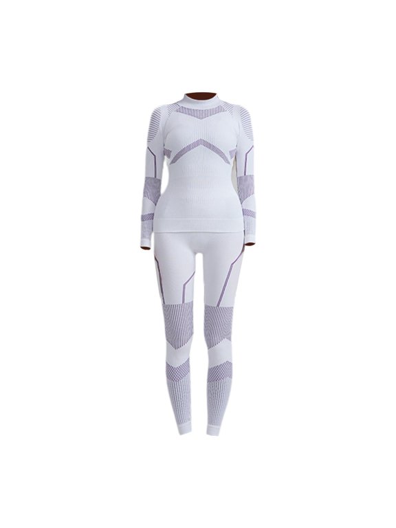 Thermal Underwear Set for Women Quick Drying Winter Ski Wear for Running Cycling S