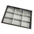 thumbnail image 1 of FVDPWYE Velvet Lined Wooden Jewelry Organizer Tray for Bedside Table, Sturdy, Versatile, Style A, 1 of 9
