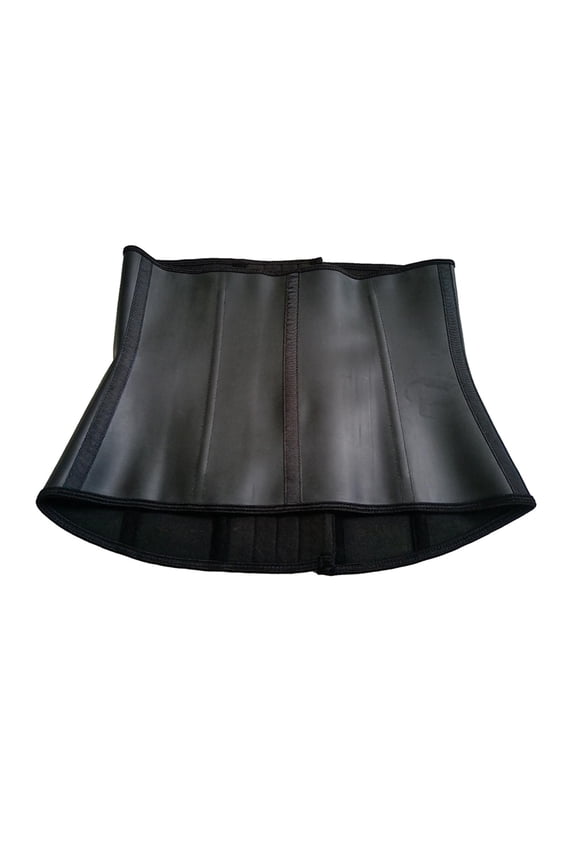 Waist Trainer Belt Shaper Belt Sports Girdle Belt Shapewear Strap for Yoga Black