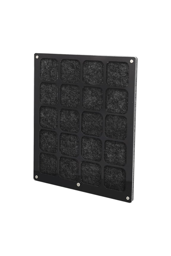 Wall Pin Display Holder Pin Display Case for Enamel Pins Badges Jewelry Pins Black Large