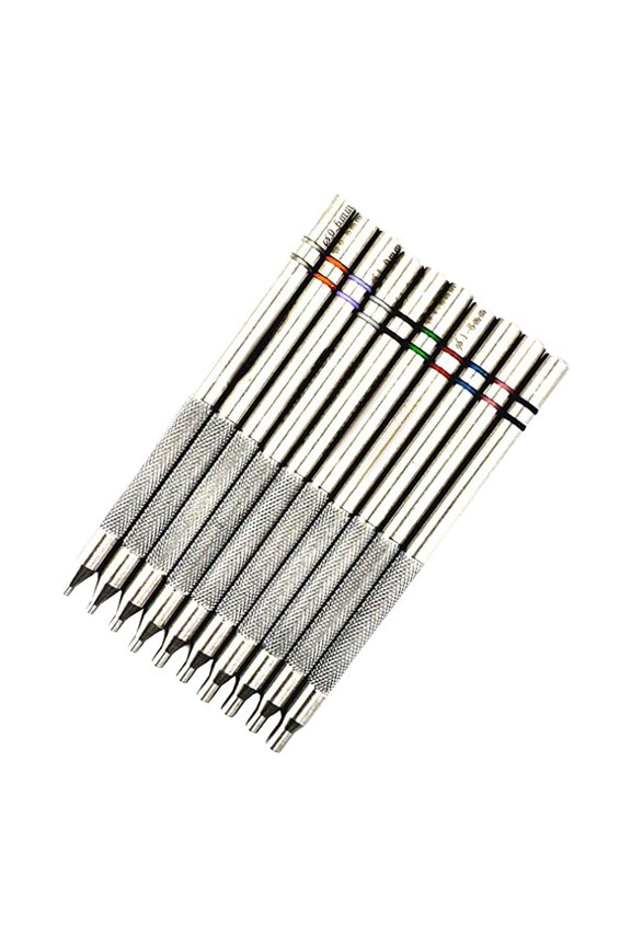 Watch Hand Presser Pushers Fitting Set Kit,Minute Second Hand Removal,Watch Hand