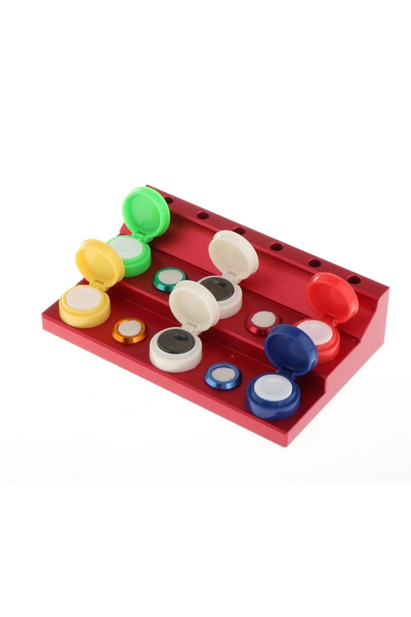 Watch Oil Cup Holder Portable 6 Dish Maintenance Multifunctional Practical Watch